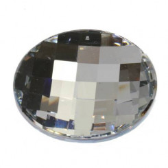 Swarovski Kristall-Halbkugel in Linsenform, Ø 30 mm